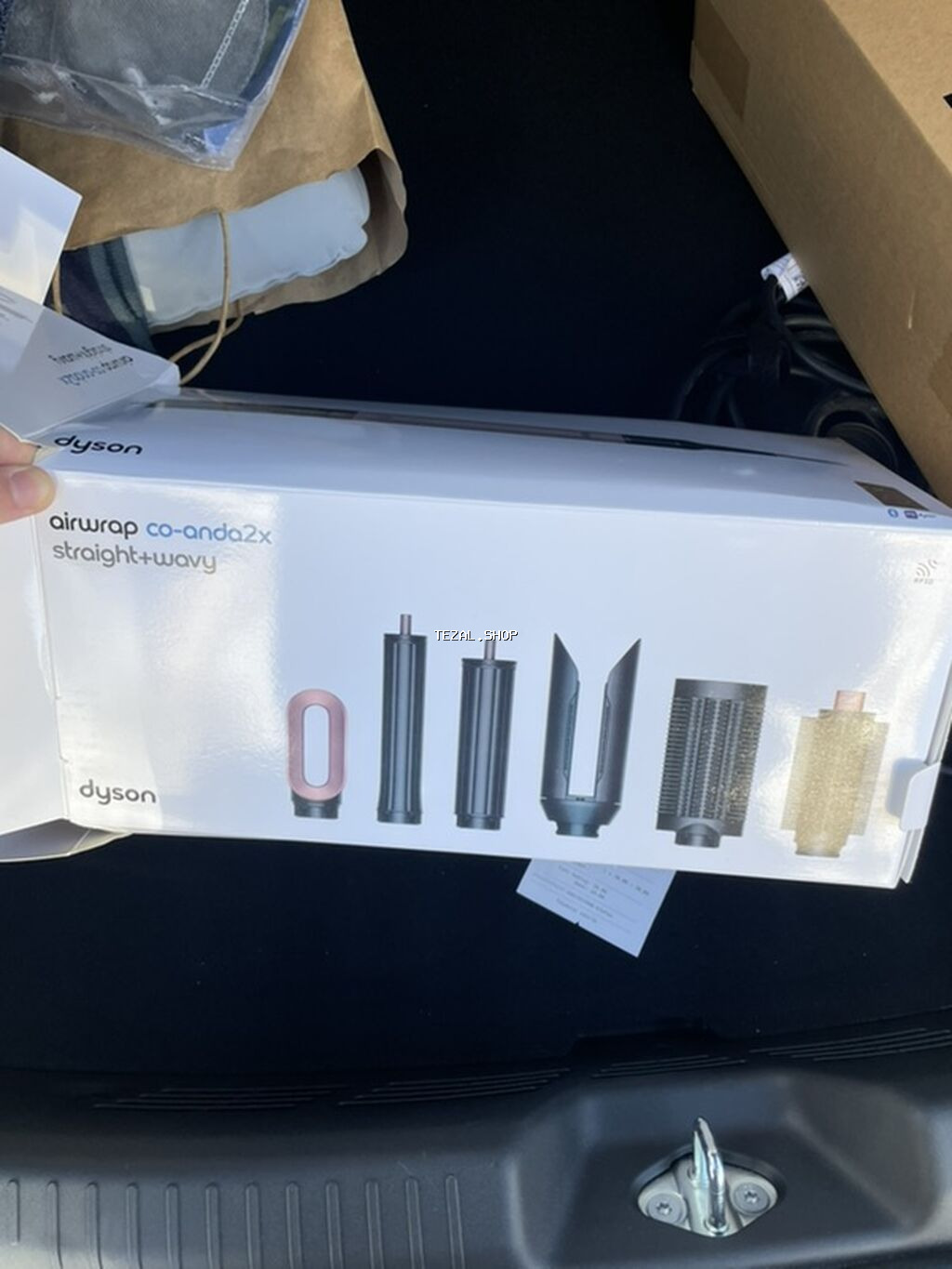 Dyson Airwrap Coanda 2x (Straight + Wavy) saç formalaşdırma seti HEC