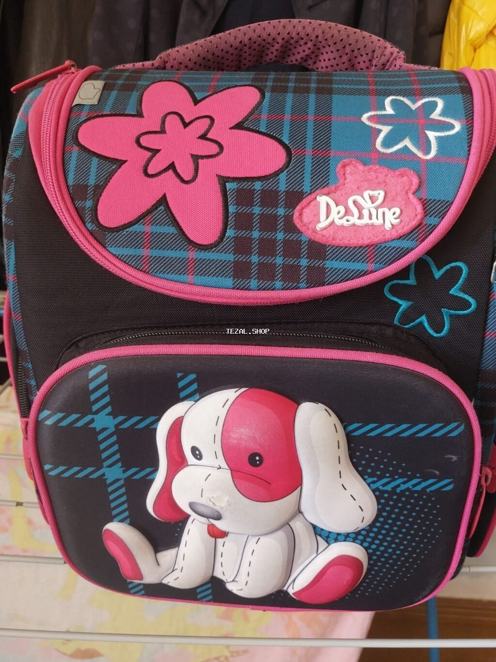 Школьная сумка 
Высота 35 см ширина 30
Фирма Delune
zənğ edin