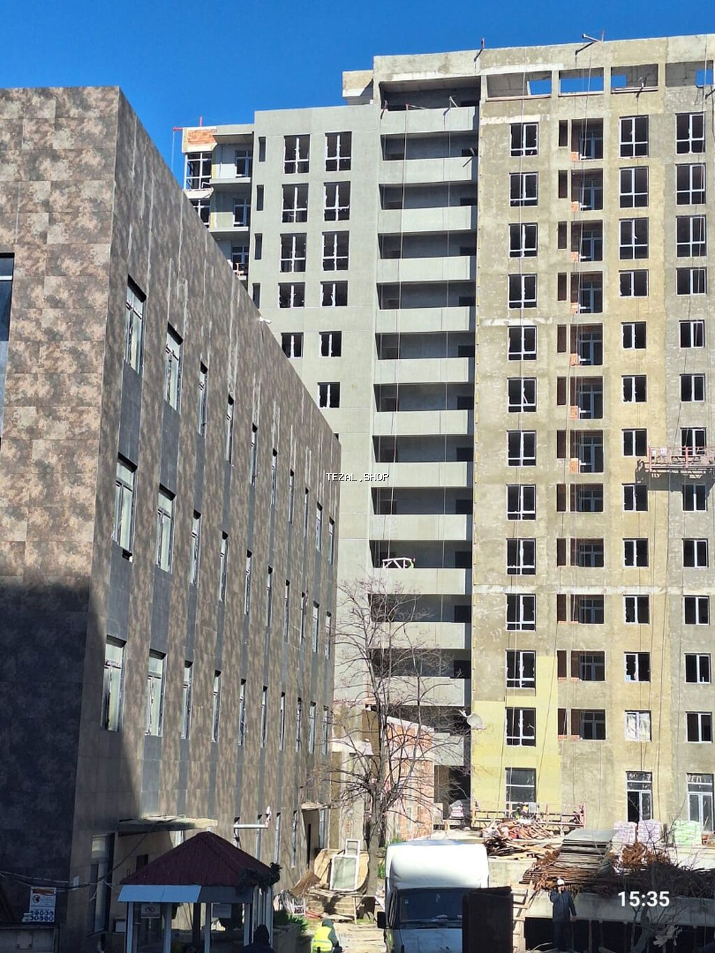 7-ci mikrorayon, 1 otaqlı, Yeni tikili, m. Dərnəgül, 57 kv. m - şəkil 3