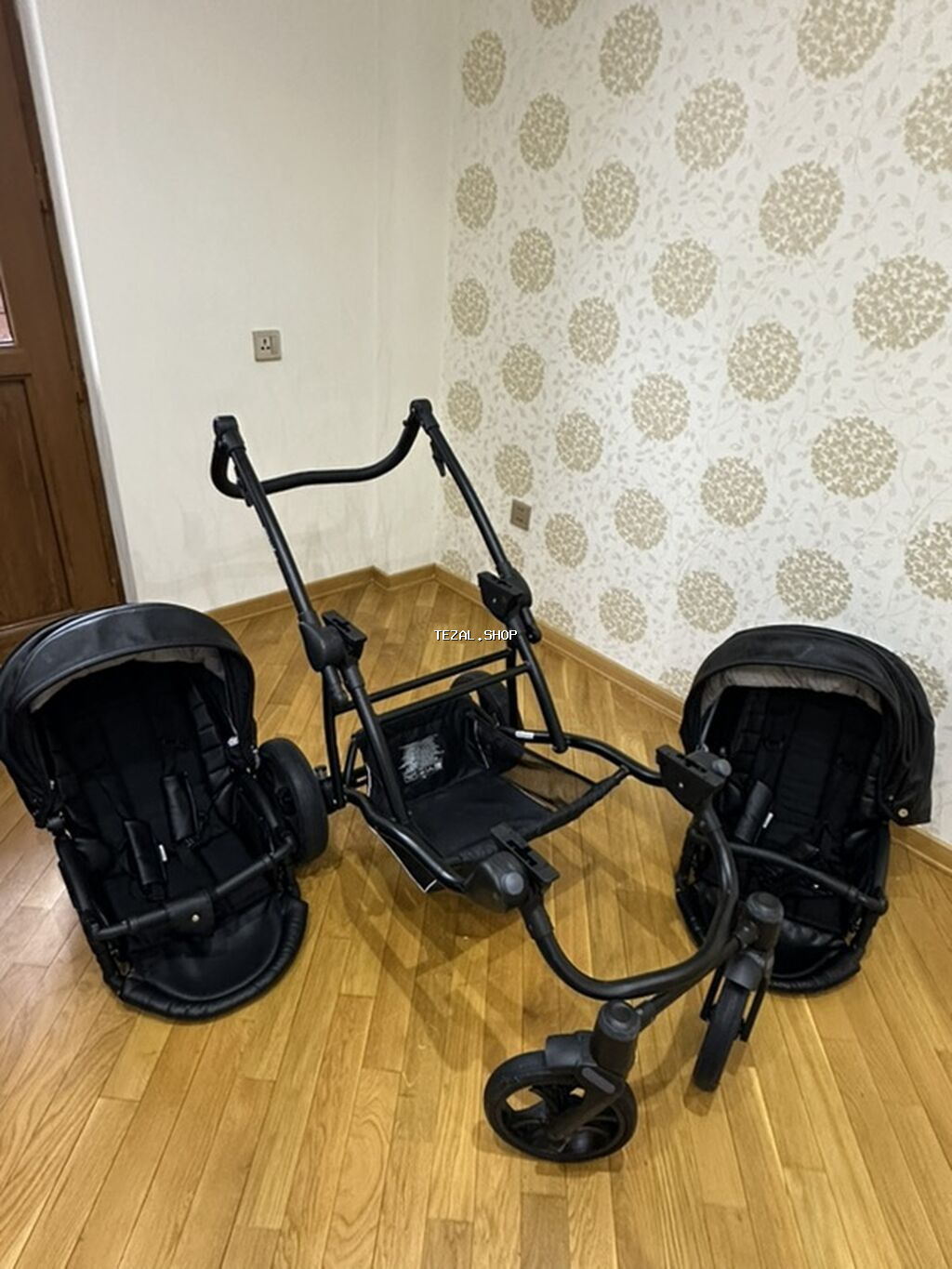 Əkizlər üçün araba, Bebeto, İşlənmiş, Ödənişli çatdırılma