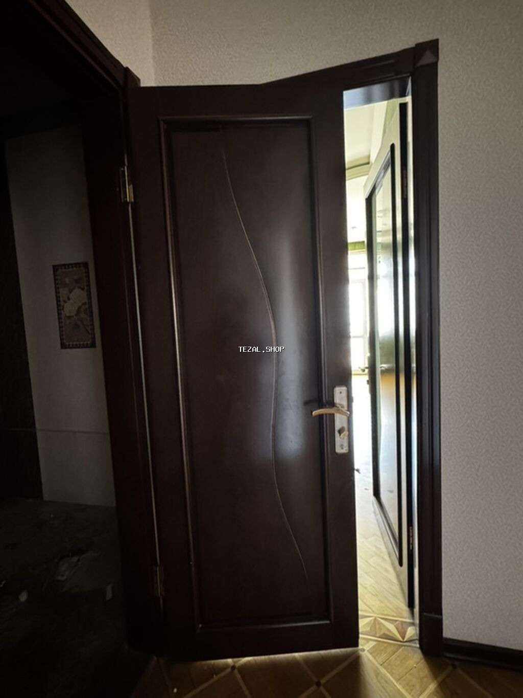 Daxili taxta qapı – klassik dizayn Bu qapıdan 2 ədəd var,güzgüsüz - şəkil 2