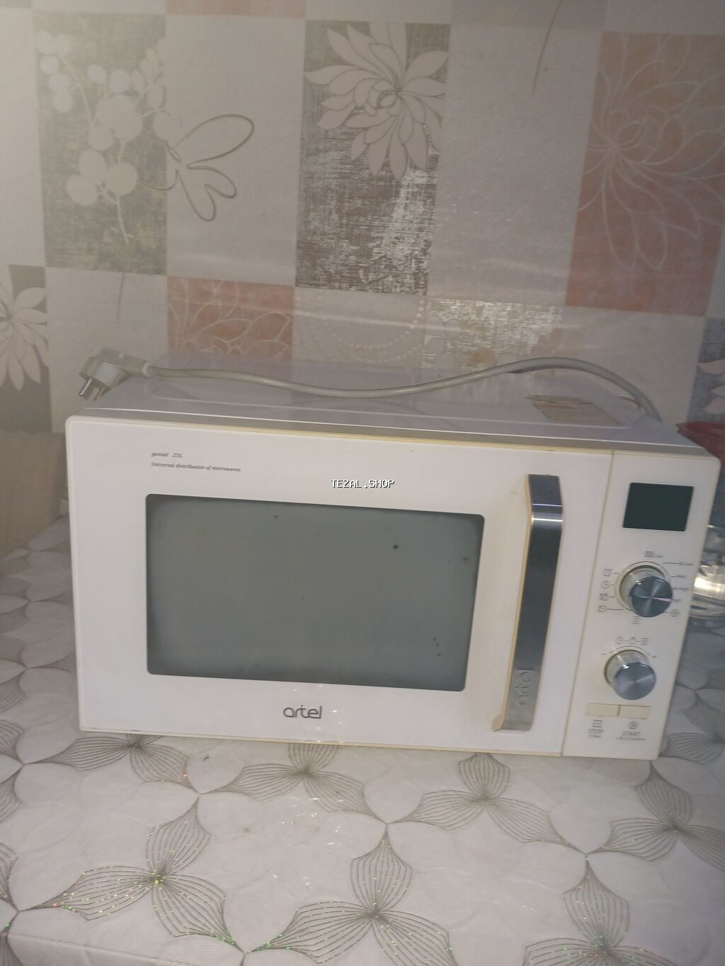 Mikrodalğalı soba Artel, Ayrıca dayanan, Mikrodalğalar ilə, rəng - Ağ - şəkil 2