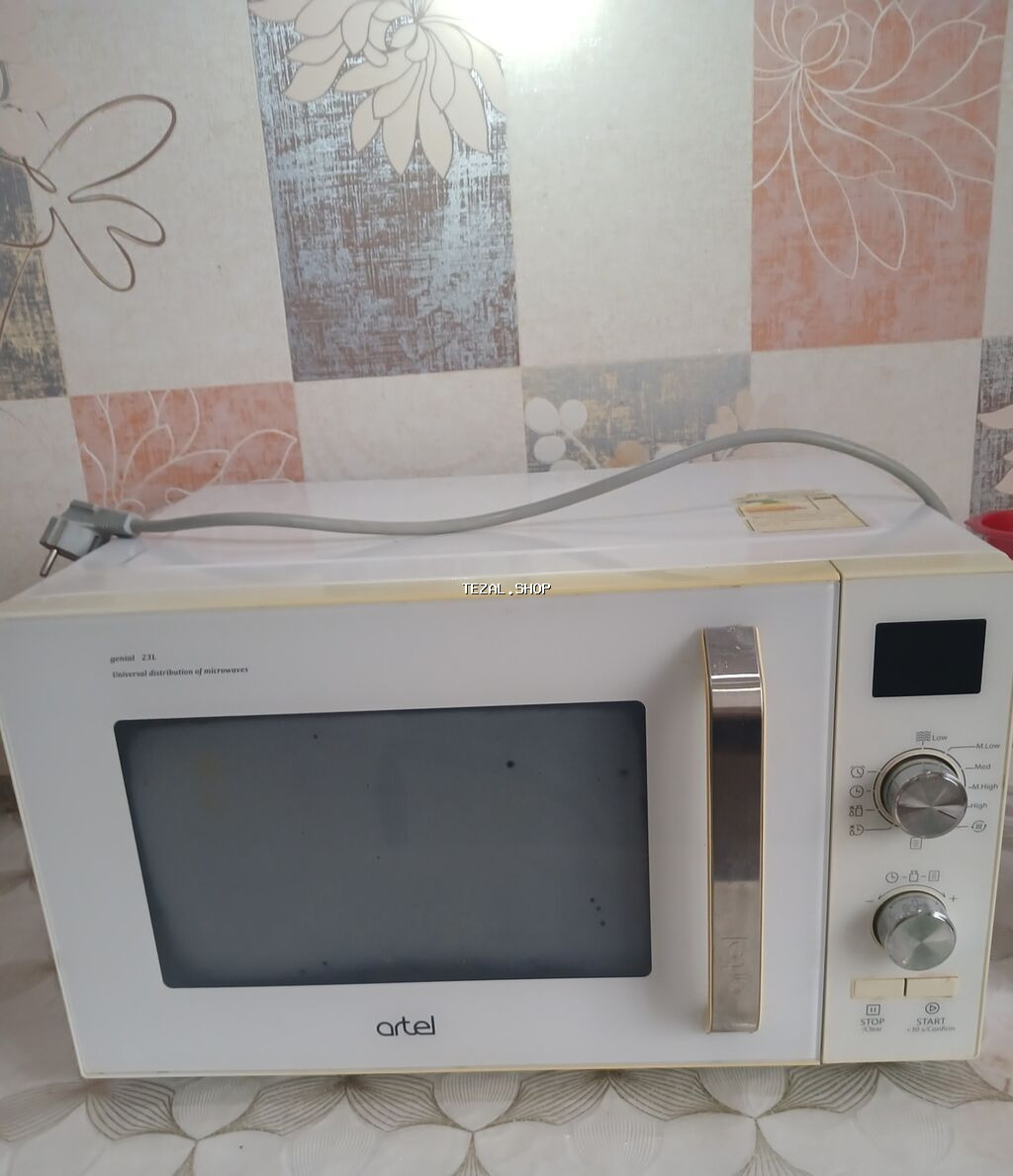 Mikrodalğalı soba Artel, Ayrıca dayanan, Mikrodalğalar ilə, rəng - Ağ - şəkil 3