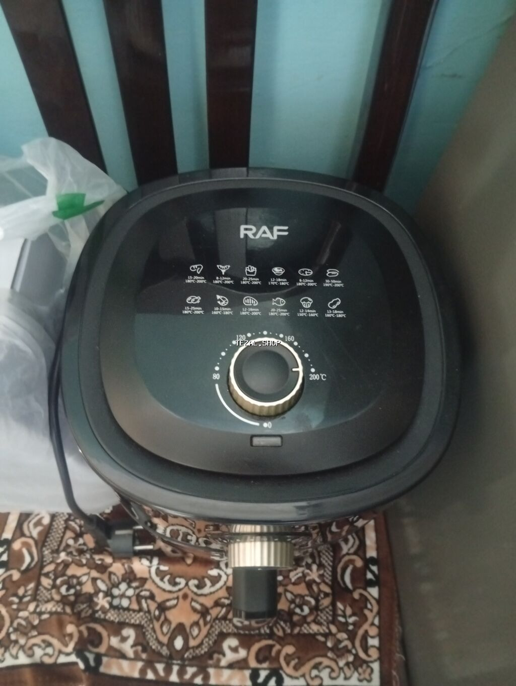 Fritoz Raf, Yağsız l, İşlənmiş - şəkil 2