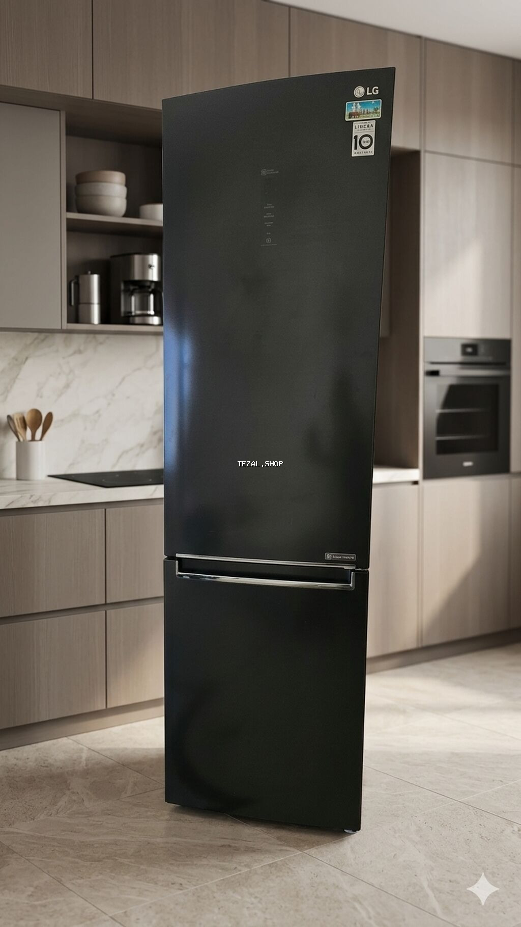 2 qapılı LG Soyuducu Satılır, rəng - Qara