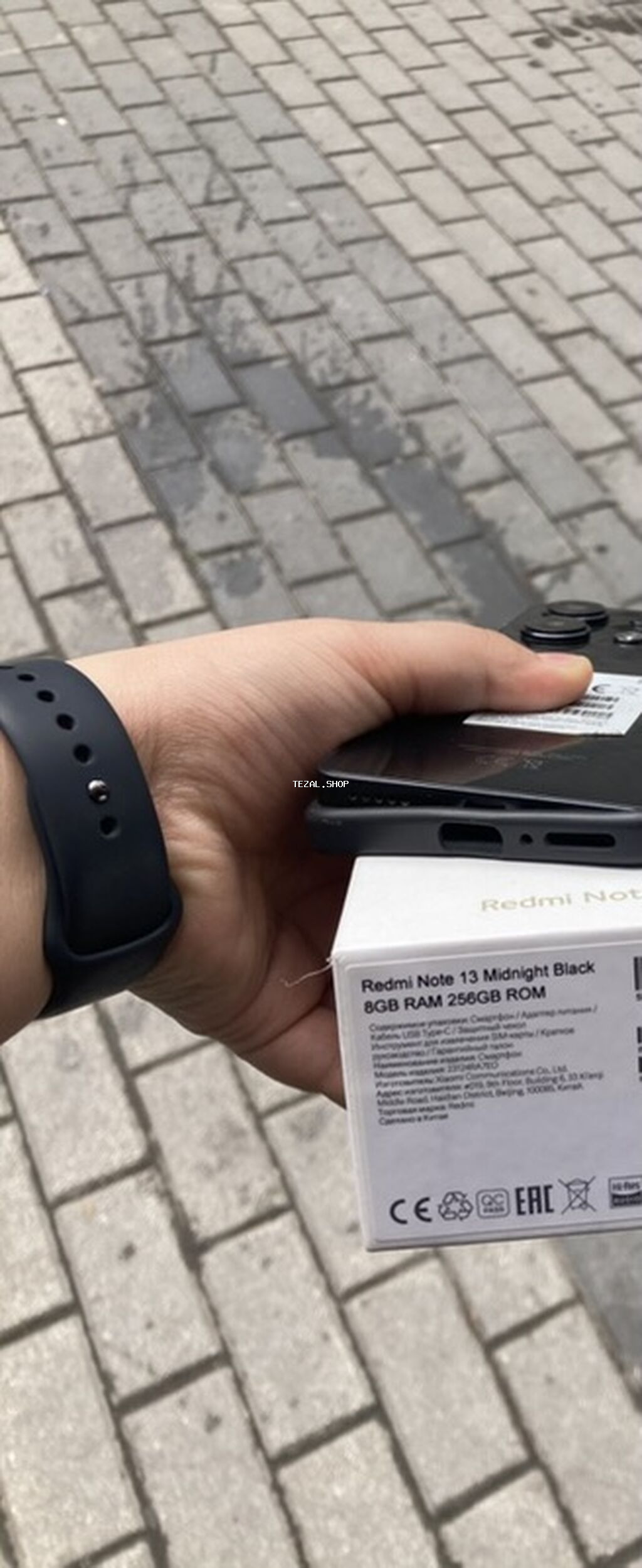 Redmi Note 13, 256 GB, rəng - Qara, Sənədlərlə