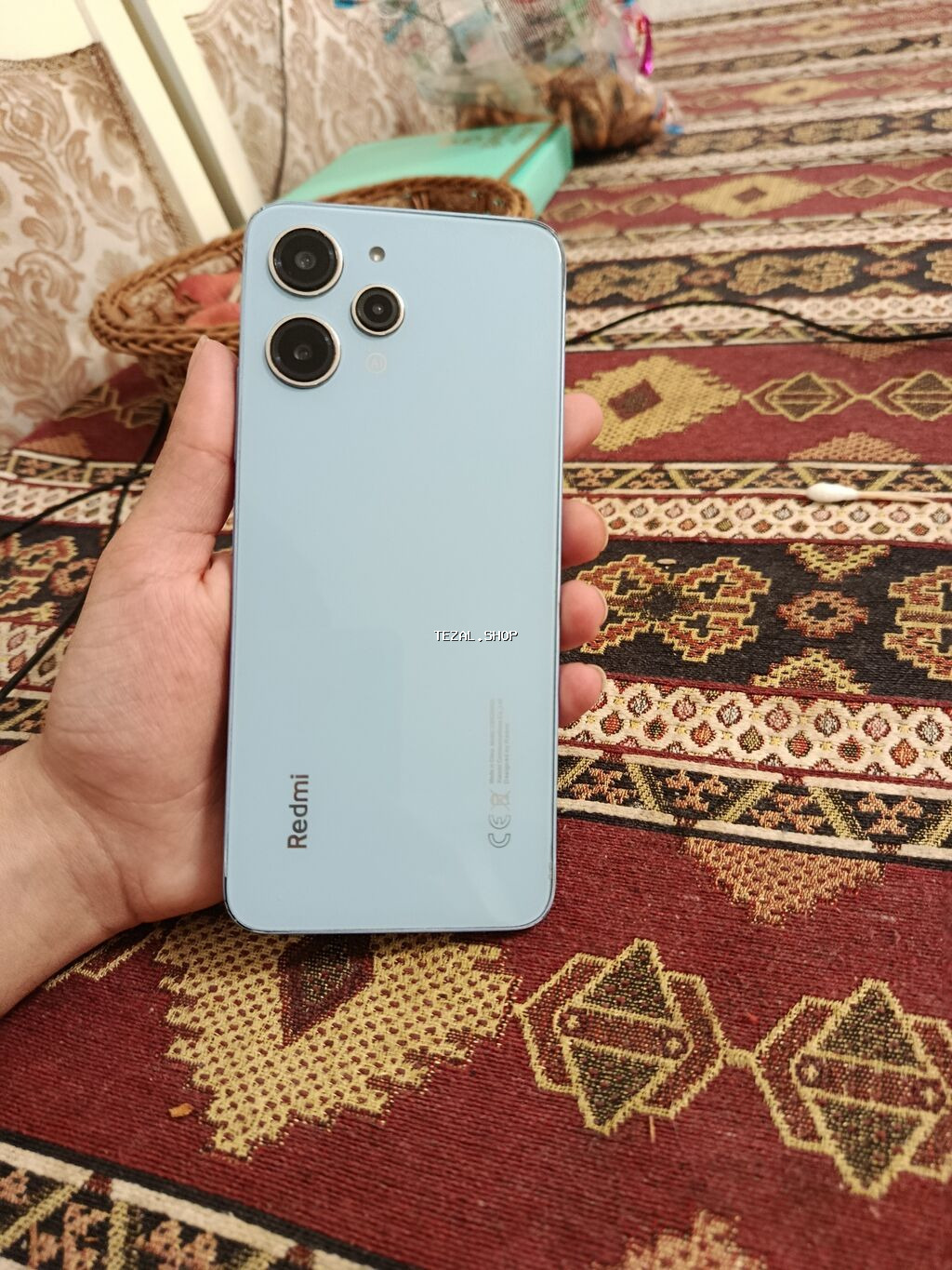 Redmi 12, 128 GB, rəng - Göy, Sensor, Barmaq izi, İki sim kartlı - şəkil 3