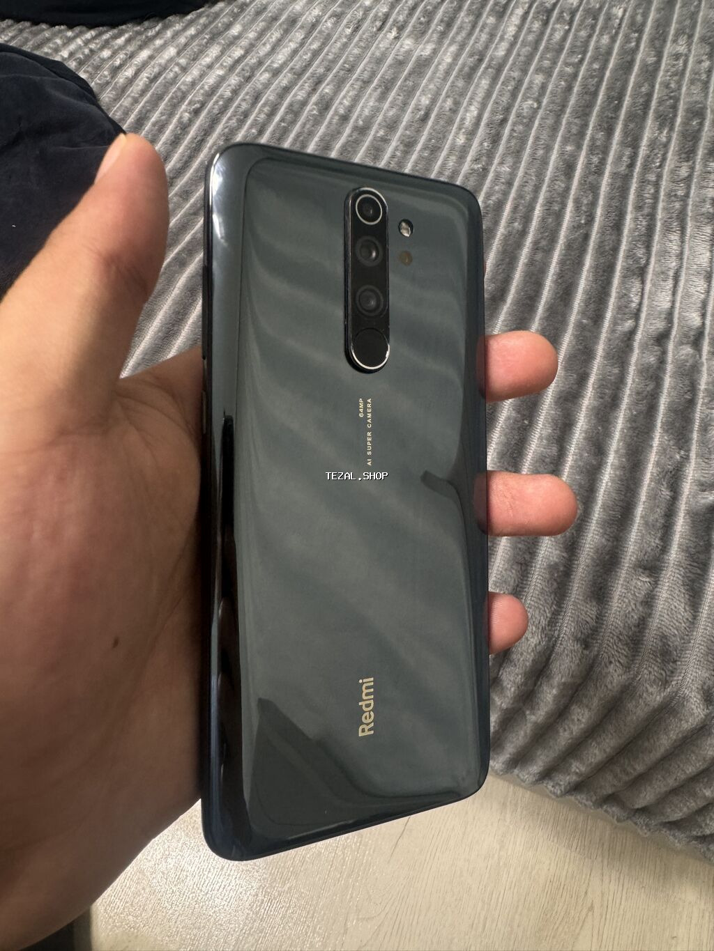 Redmi Note 8 Pro, 64 GB, rəng - Qara, Barmaq izi, İki sim kartlı, Face ID