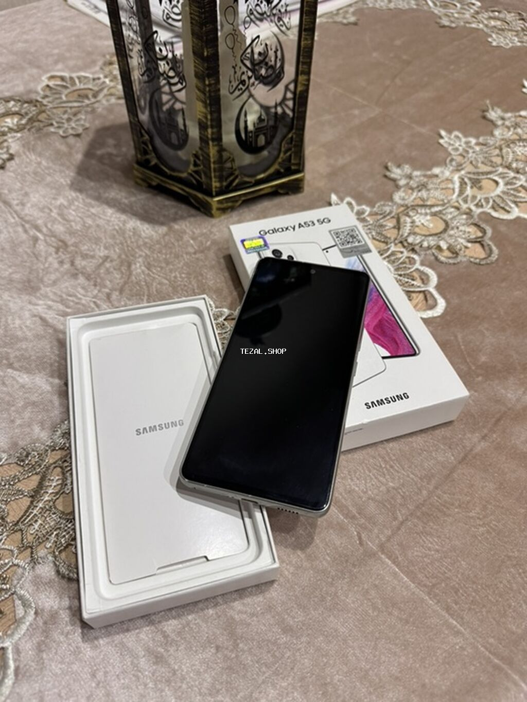 Samsung Galaxy A53 5G, 256 GB, rəng - Ağ, İki sim kartlı