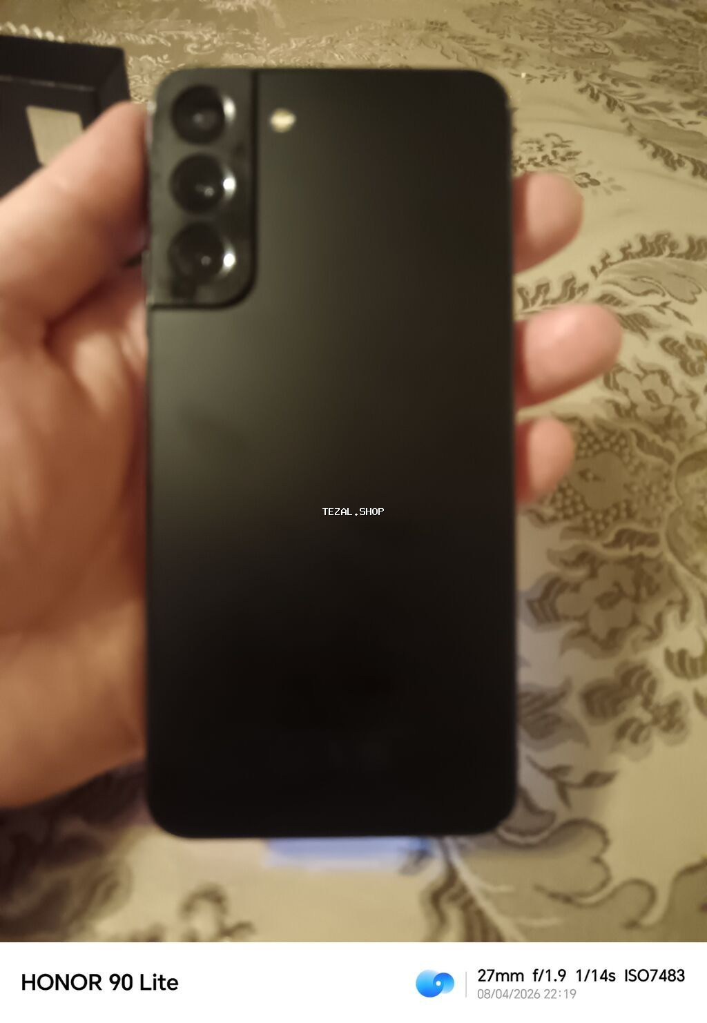 Samsung Galaxy S22, rəng - Qara, Simsiz şarj - şəkil 4