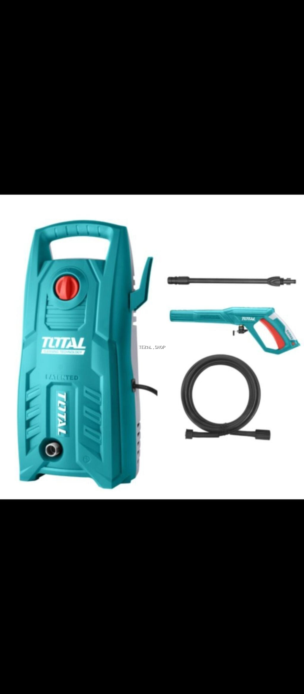 TOTAL yüksək təzyiqli yuyucu aparatı – kompakt, məişət və həyət işləri