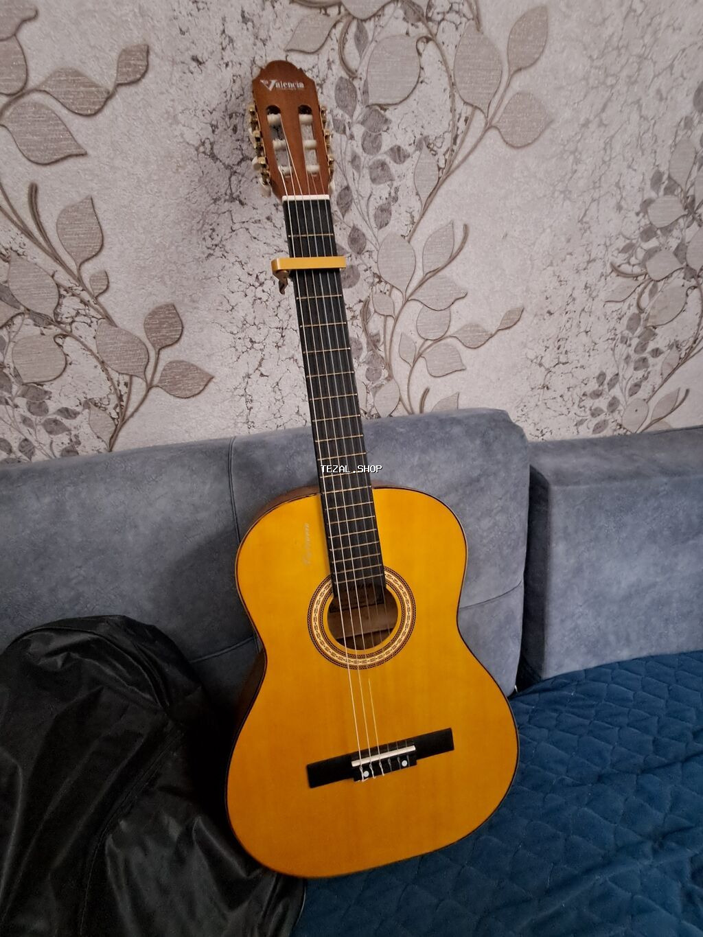 Valencia klassik gitara + çanta və kapo Məhsulun xüsusiyyətləri: -
