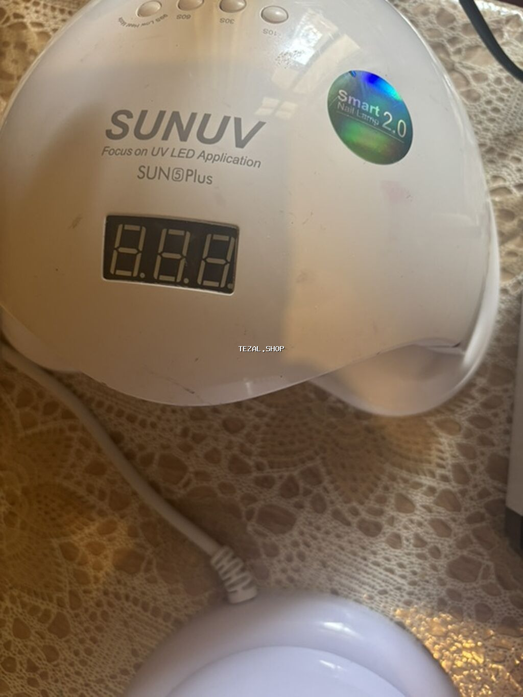 Manikür üçün peşəkar set Tərkib: - SUNUV SUN5 Plus UV/LED lampa - şəkil 2