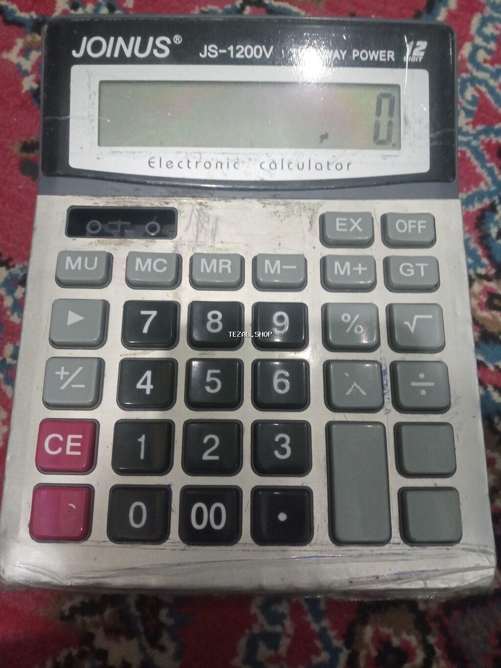 JOINUS JS-1200V kalkulyator - Tip: Electronic calculator - Ekran - şəkil 2