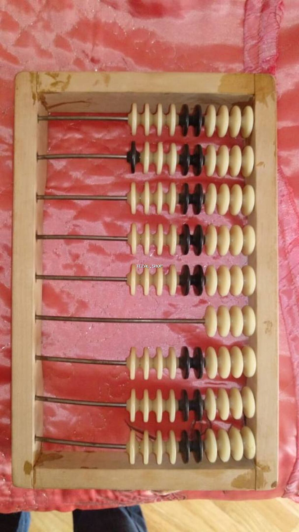 Продается:Старинные концелярские(бухгалтерские) счеты 1960 года. почти - şəkil 4