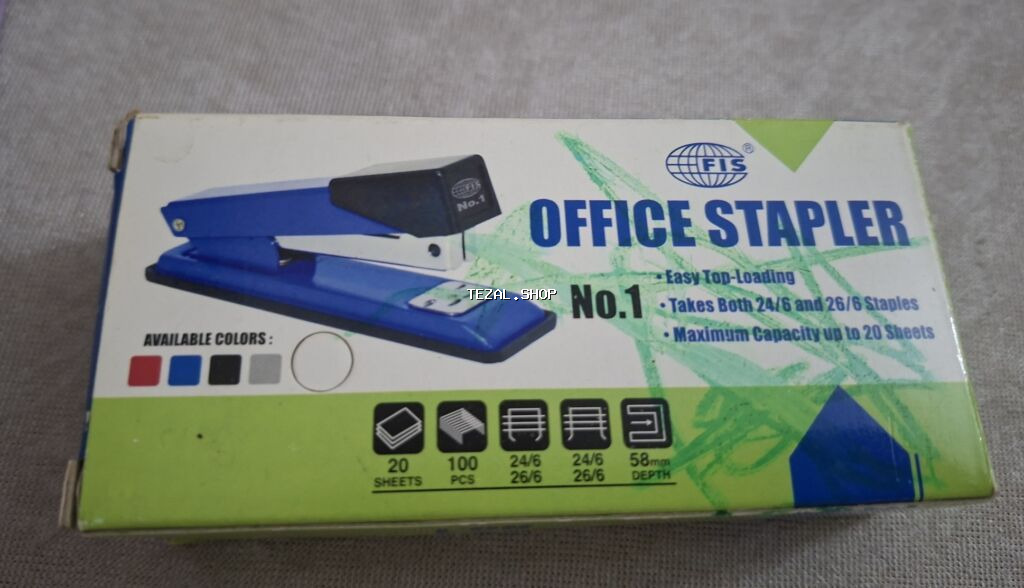 FIS Office Stapler No.1 – ofis üçün karandaşlayıcı (ştapelyator) -