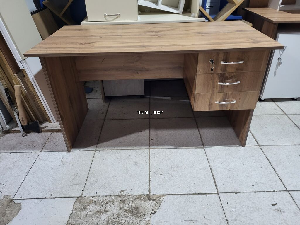 Ofis/iş masası – təbii ağac teksturasında - Material - şəkil 2