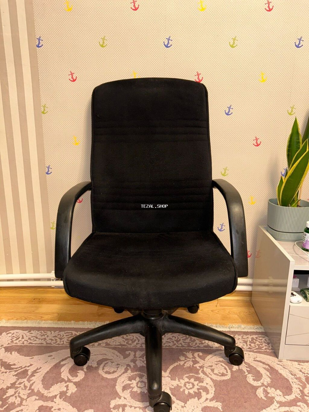 İşlənmiş, Təkərli, Qolları tənzimlənmir, Parça