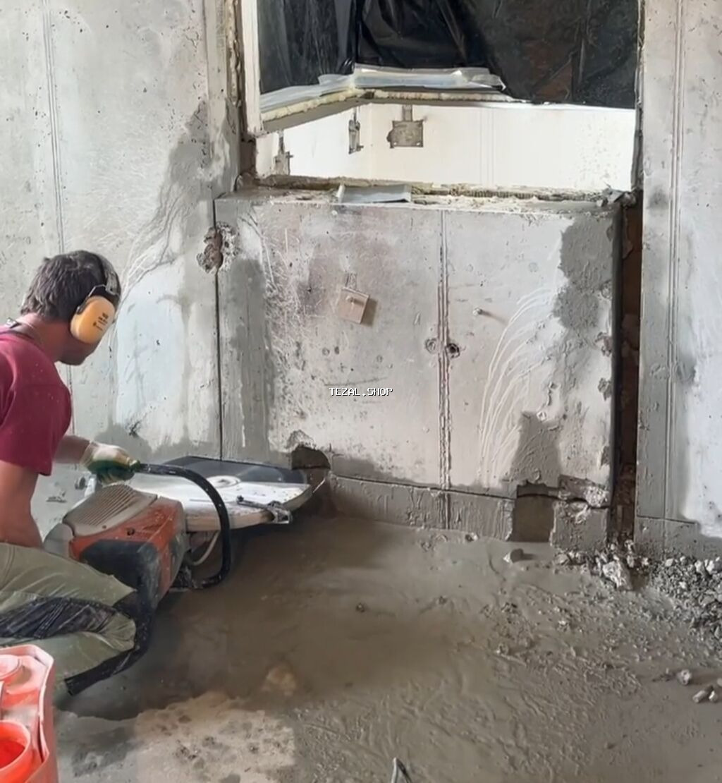 Beton kesen beton desen beton kesimi beton desimi sesiz tozsuz - şəkil 2