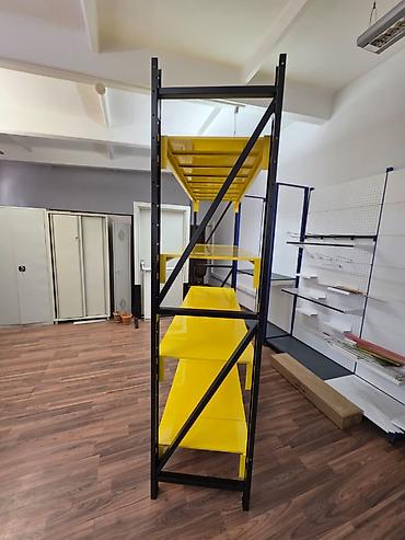 Metal Rəf Sistemi – Ağır Yük üçün (Yeni) 2000x600x2400 mm (E*D*H) - şəkil 5