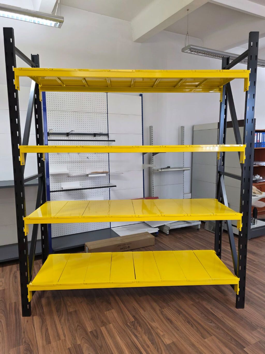 Metal Rəf Sistemi – Ağır Yük üçün (Yeni) 2000x600x2400 mm (E*D*H)