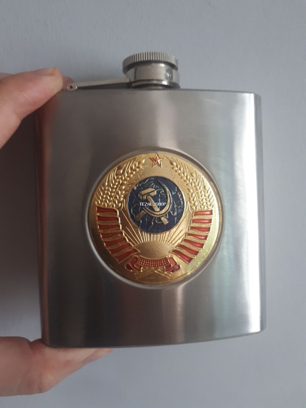 İçki qabı. SSSR emblemi