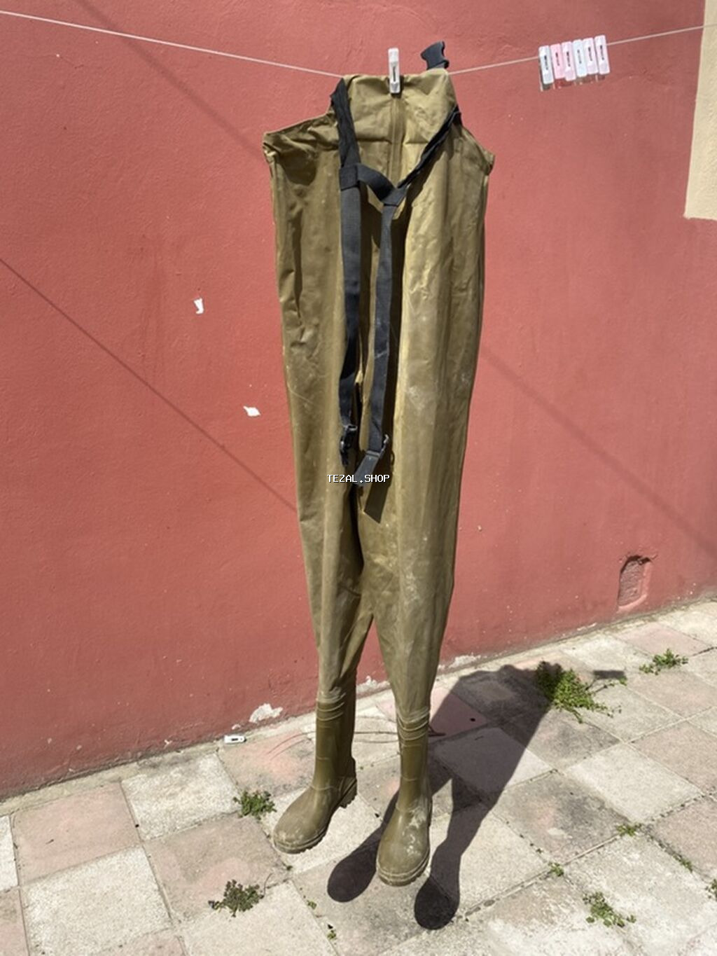 Balıqçı veyderi – dizdən yuxarı tam bədənli şalvar-çəkmə - Rəng