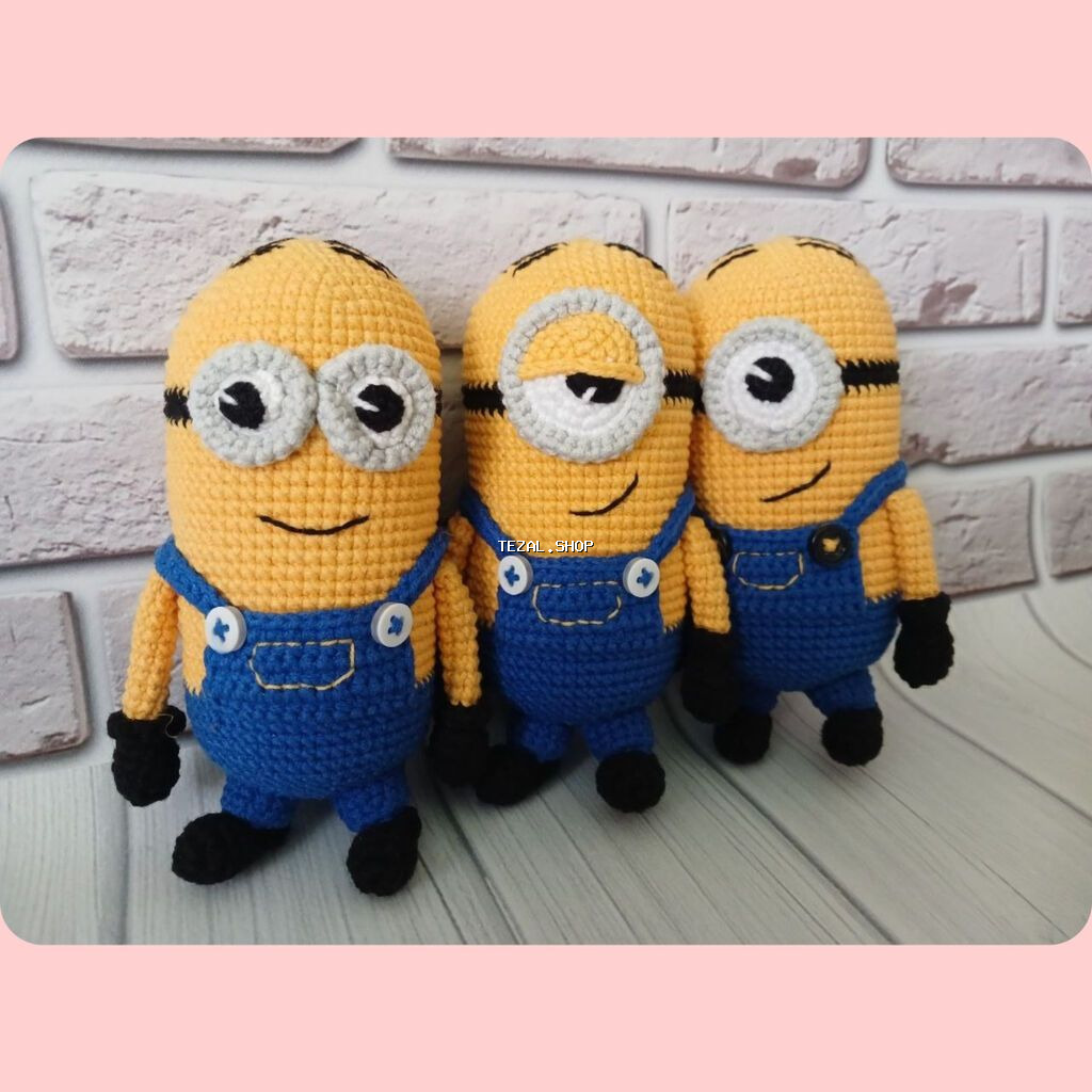 💛 Hər zaman yanında olan Minion 🍌🧸 Hipoallergenik. Təhlükəsiz