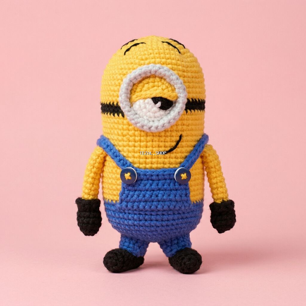 💛 Hər zaman yanında olan Minion 🍌🧸 Hipoallergenik. Təhlükəsiz - şəkil 2