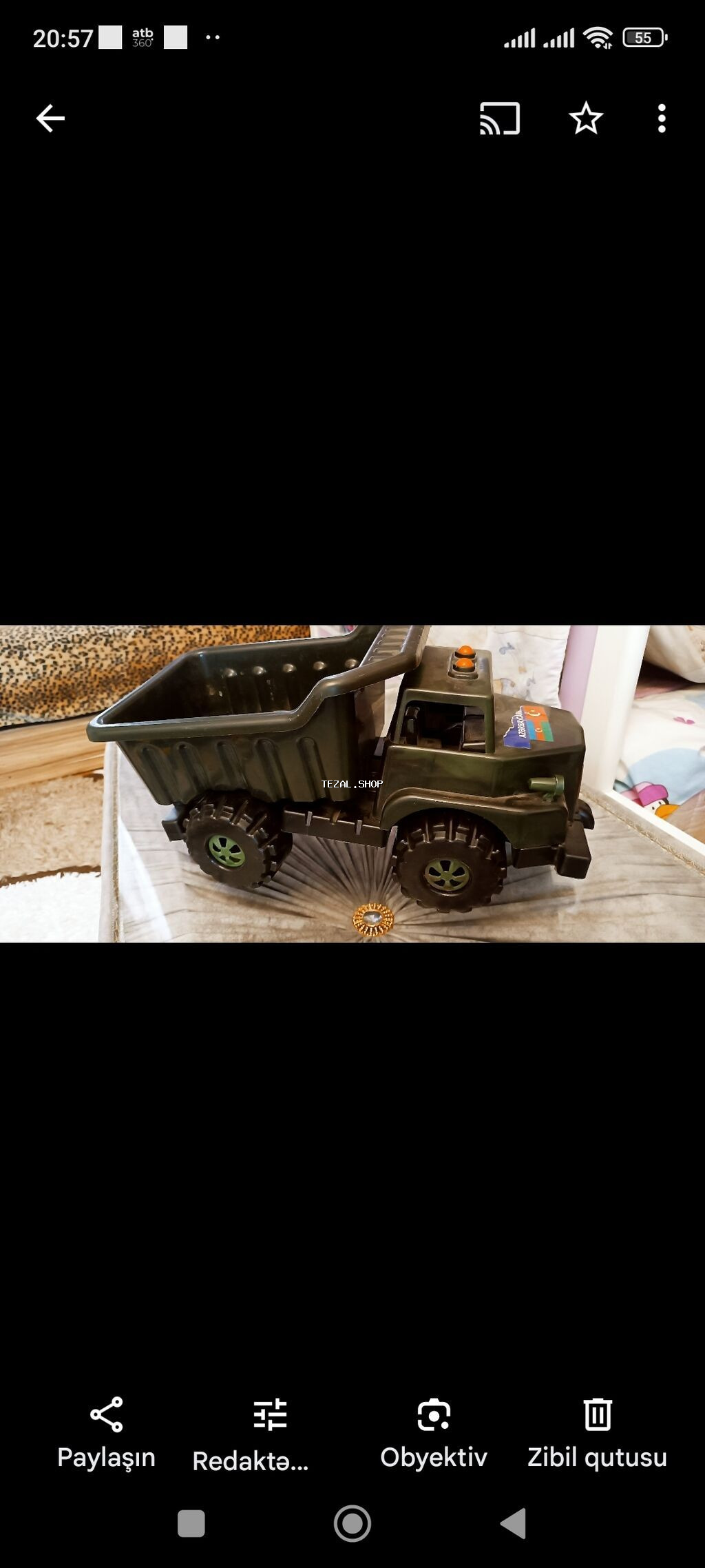 Oyuncaq maşin satilir 6m.unvan Yasamal