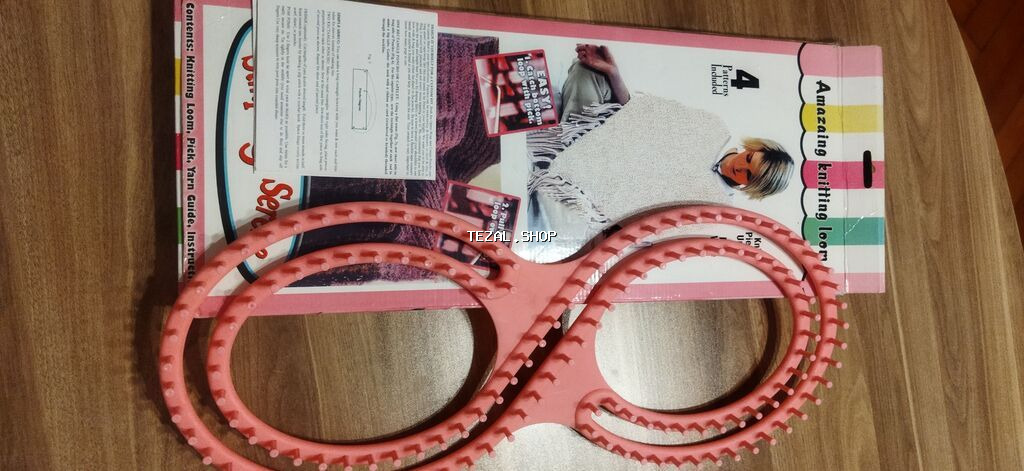 Şal və odeyal toxumaq üçün dəzgah. Yenidir