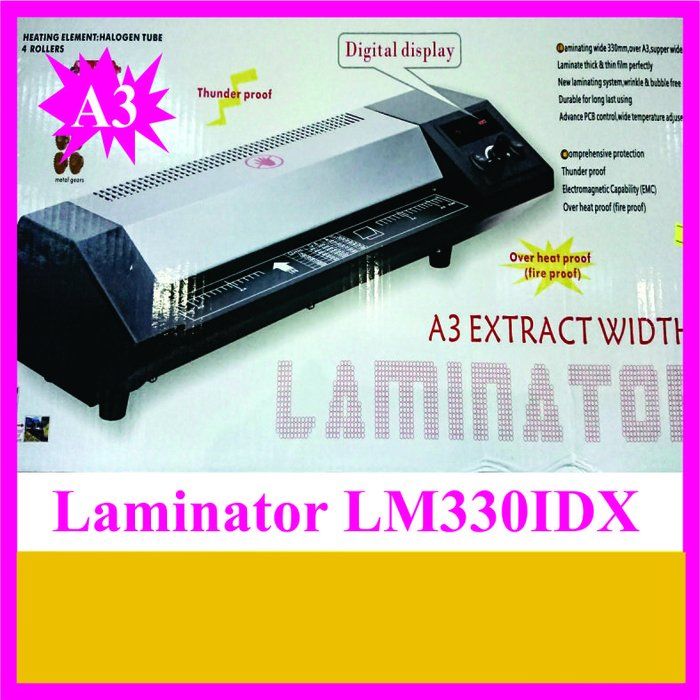 Laminator lm330idx/ avadanliq yenidir. Poliqrafiya ucun bashqa