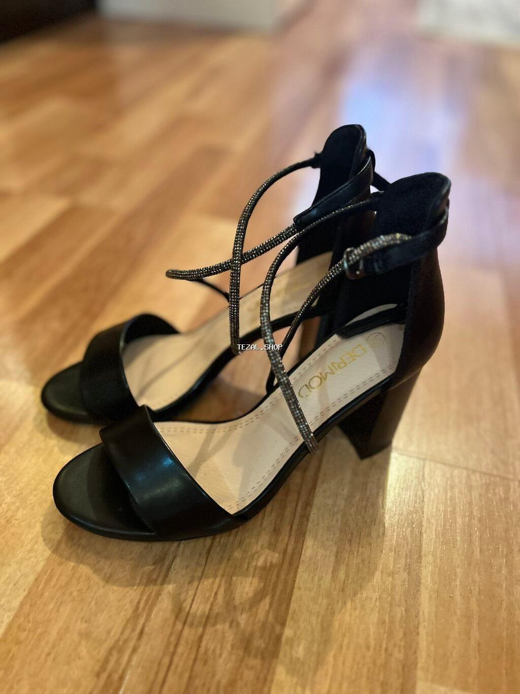 Derimod, Ölçü: 37, rəng - Qara, İşlənmiş - şəkil 3