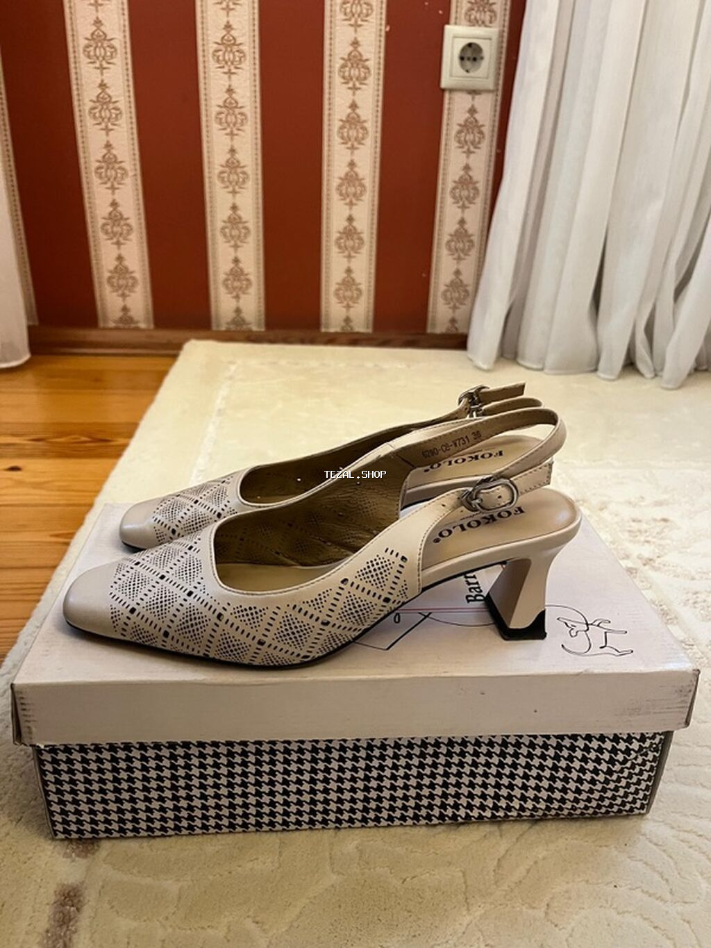 Məhsul: FOKOLO qadın ayaqqabısı (slingback) Razmer 37 - Model: Açıq