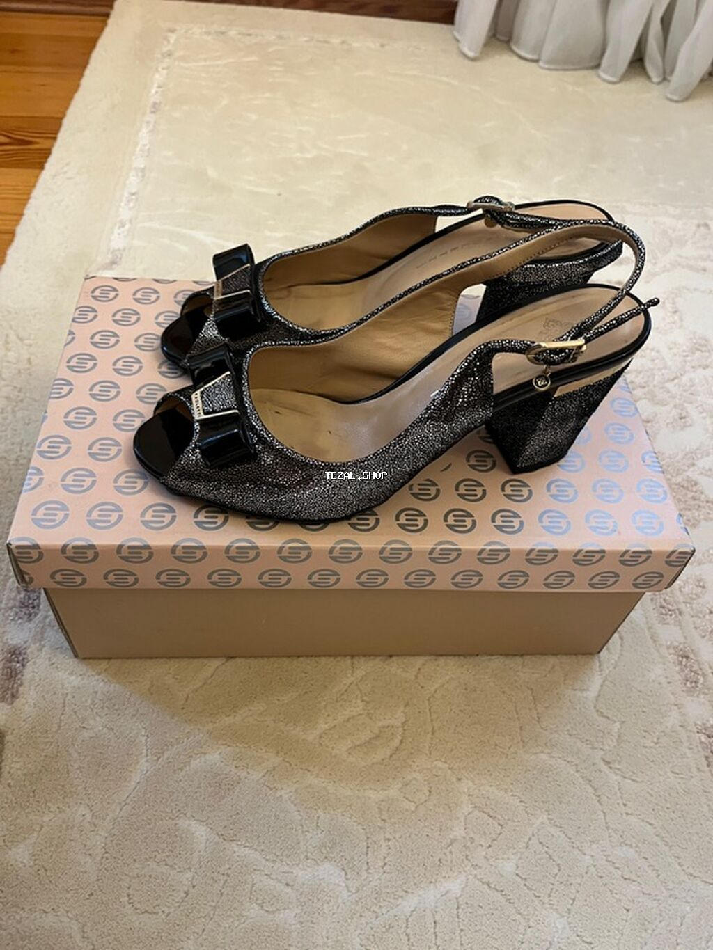 Paoletti qadın ayaqqabısı Razmer 37 - Model: Slingback, açıq burunlu