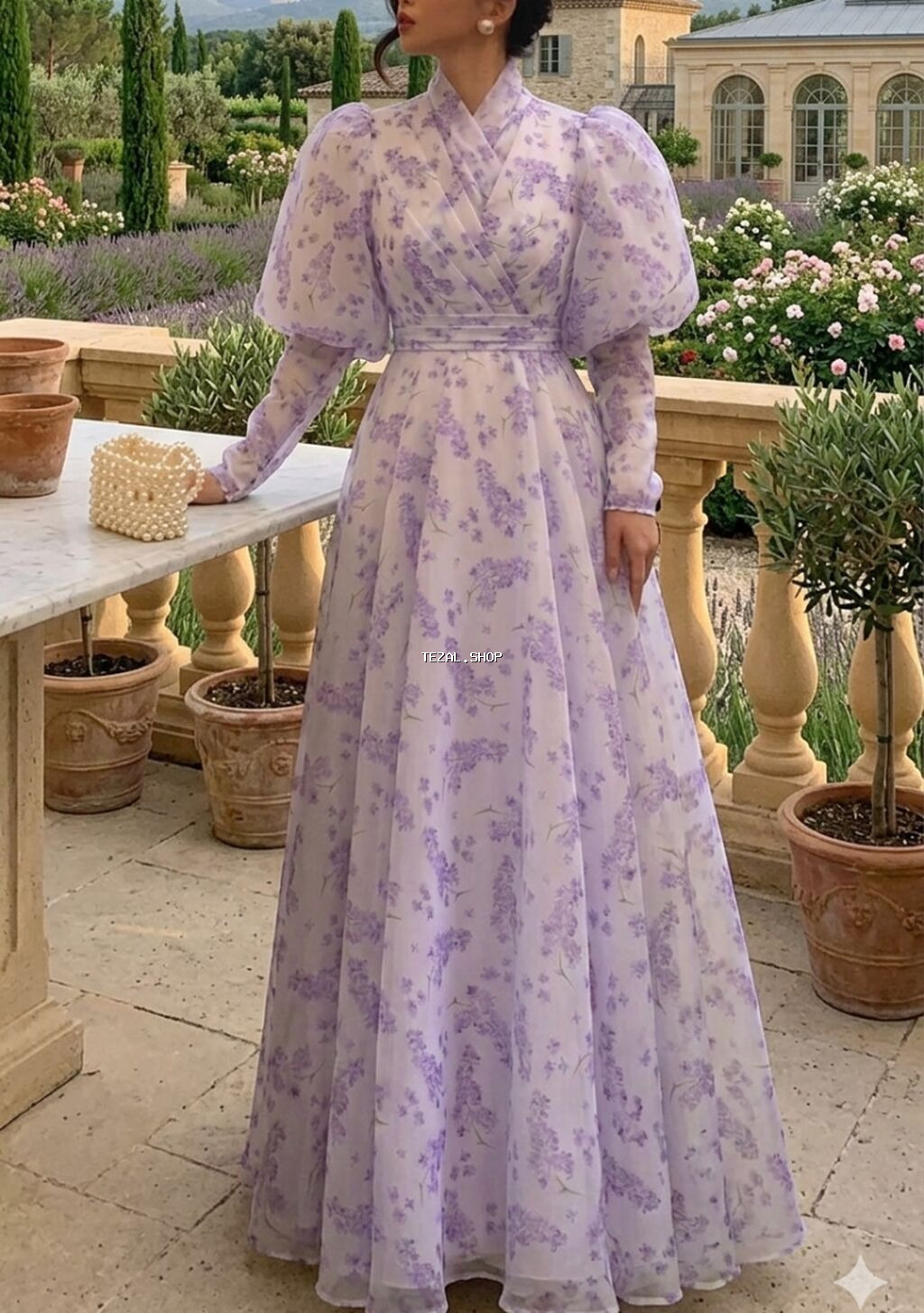 Xüsusi sifarişlə hazırlanıb. Heç geyinilməyib Ağ orqanza yasəmən