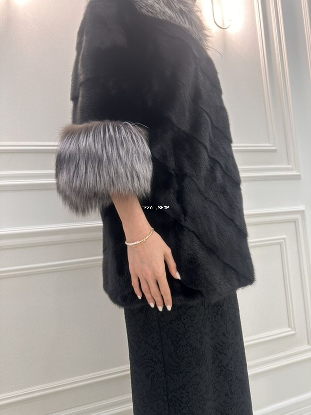 -Təbi Dəridən Şuba -(100% Original) İki il bundan öncə, Снежная - şəkil 4