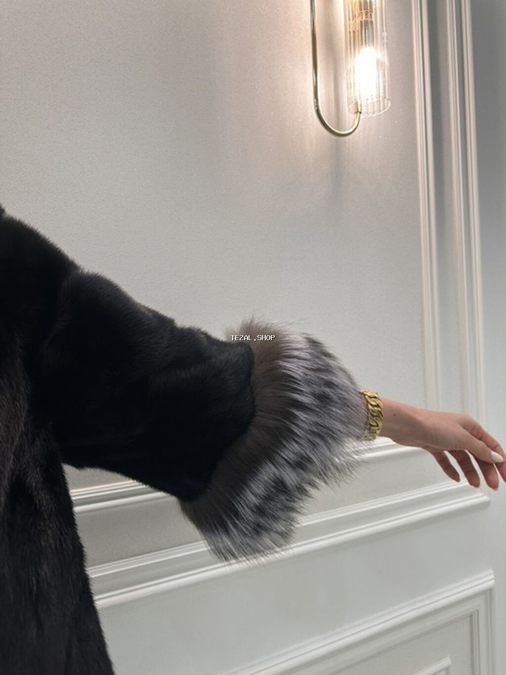 -Təbi Dəridən Şuba -(100% Original) İki il bundan öncə, Снежная - şəkil 5