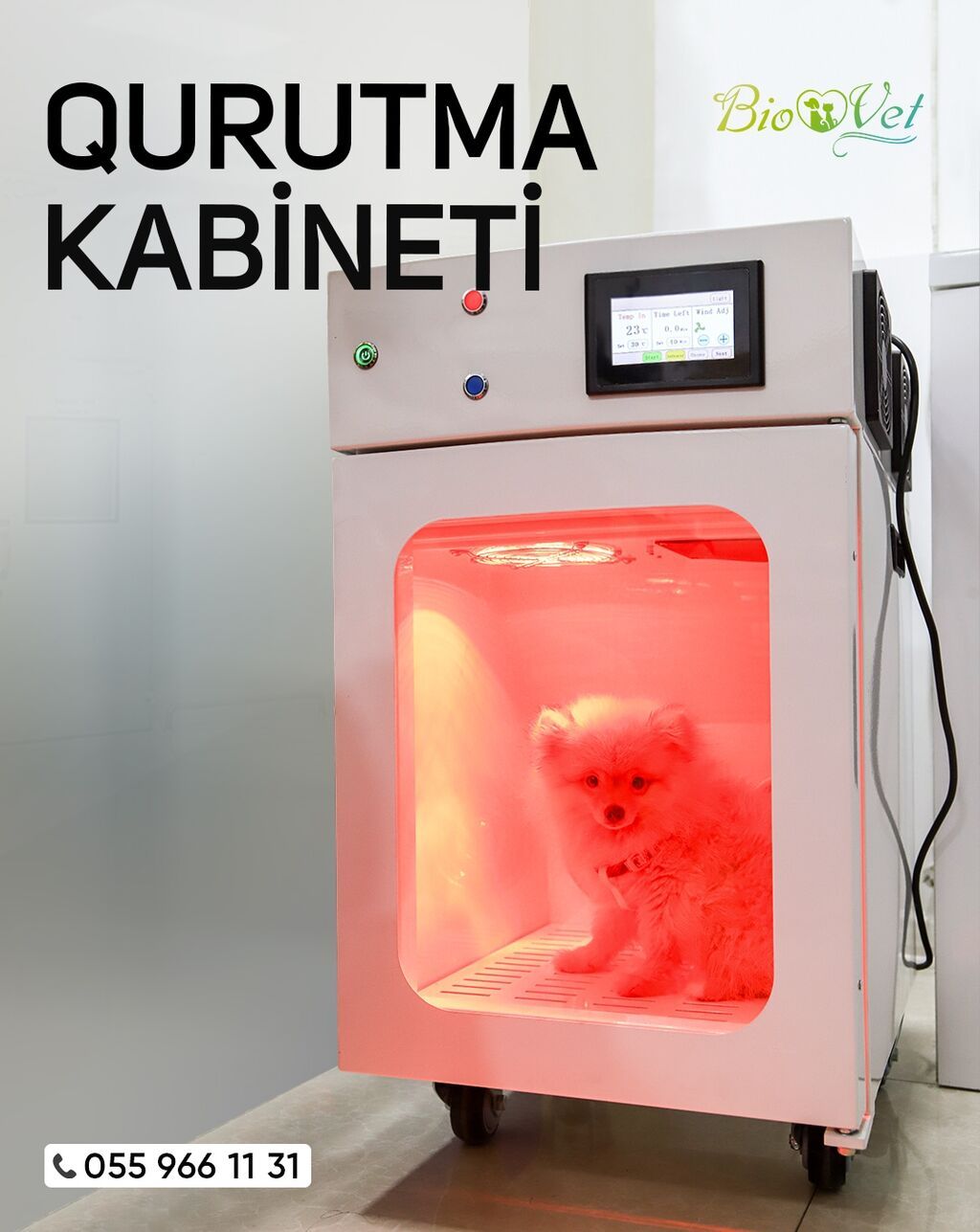 🌬️ ED-18M Heyvan Qurutma Kabini: Səssiz, Sürətli və Stressiz Qurutma!