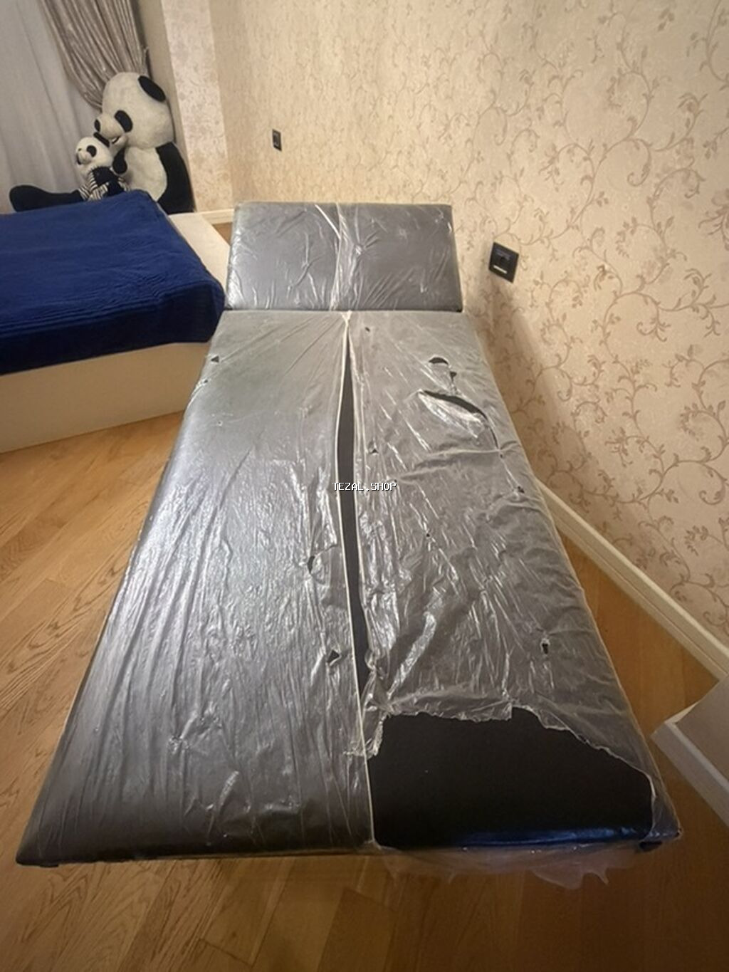 Yeni, Masaj kuşetkası, Qatlanmayan, rəng - Qara - şəkil 2