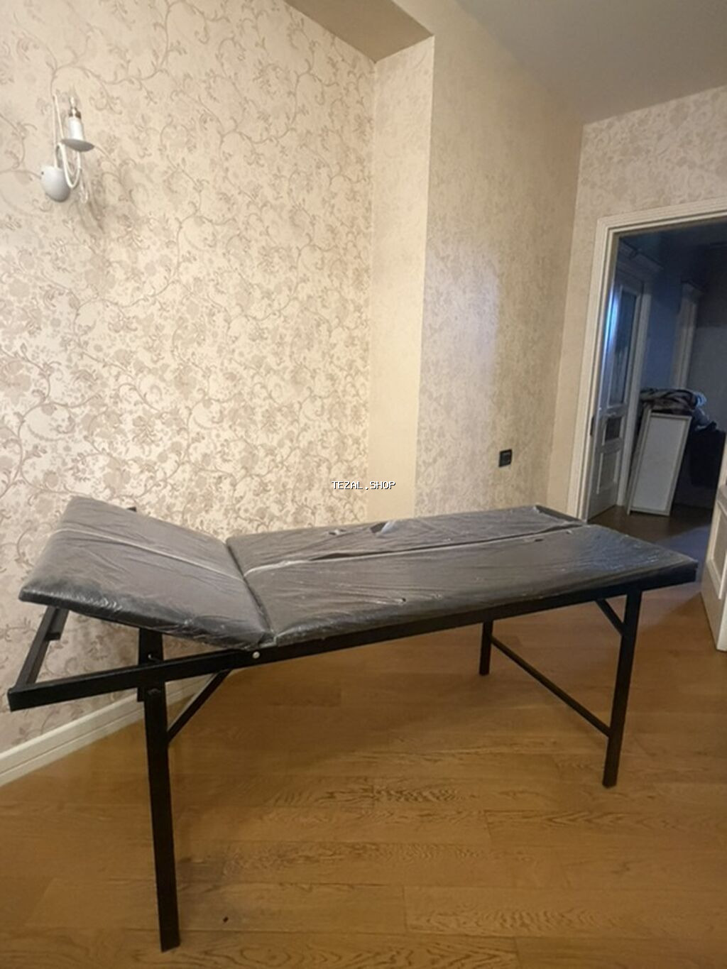 Yeni, Masaj kuşetkası, Qatlanmayan, rəng - Qara - şəkil 3