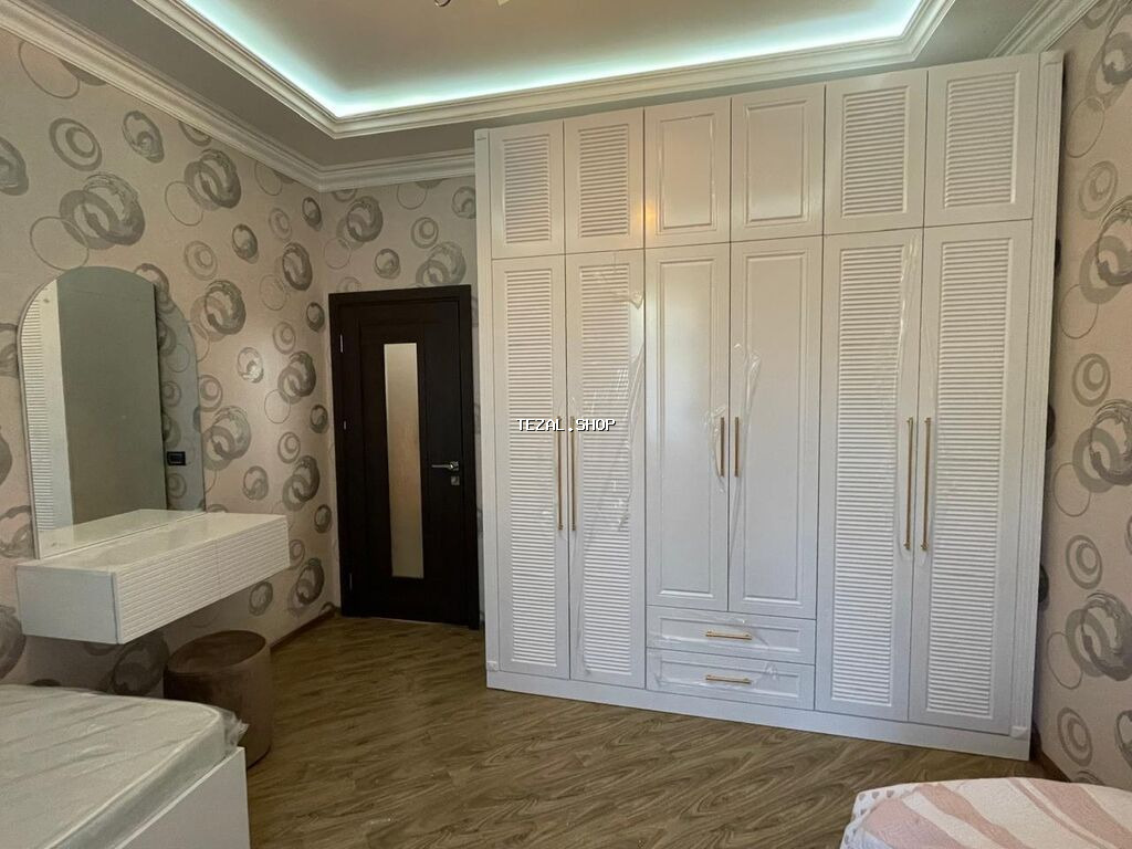 Düz dolab, Mətbəx üçün, Paltar üçün, Açılan, Quraşdırıla bilən, 6 qapı