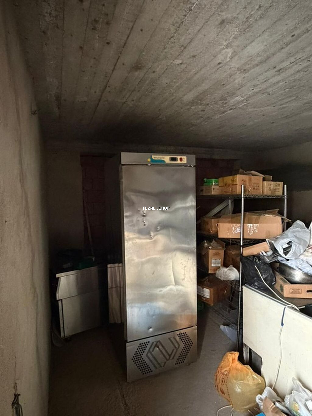 Peşəkar paslanmayan poladdan tək qapılı soyuducu şkaf kamera soyuducu - şəkil 2