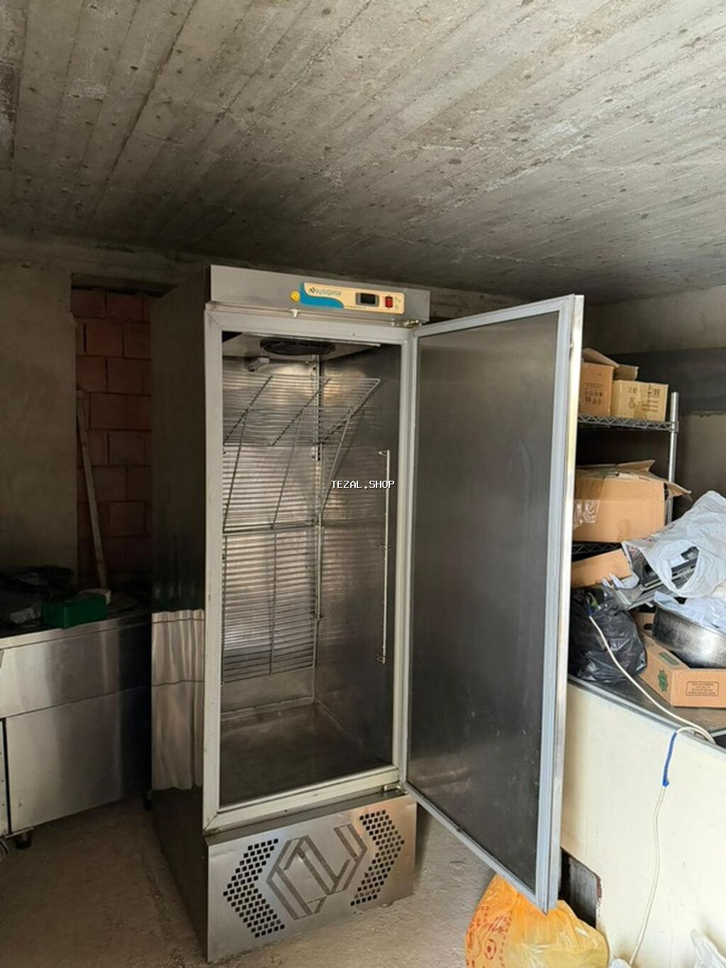 Peşəkar paslanmayan poladdan tək qapılı soyuducu şkaf kamera soyuducu - şəkil 3