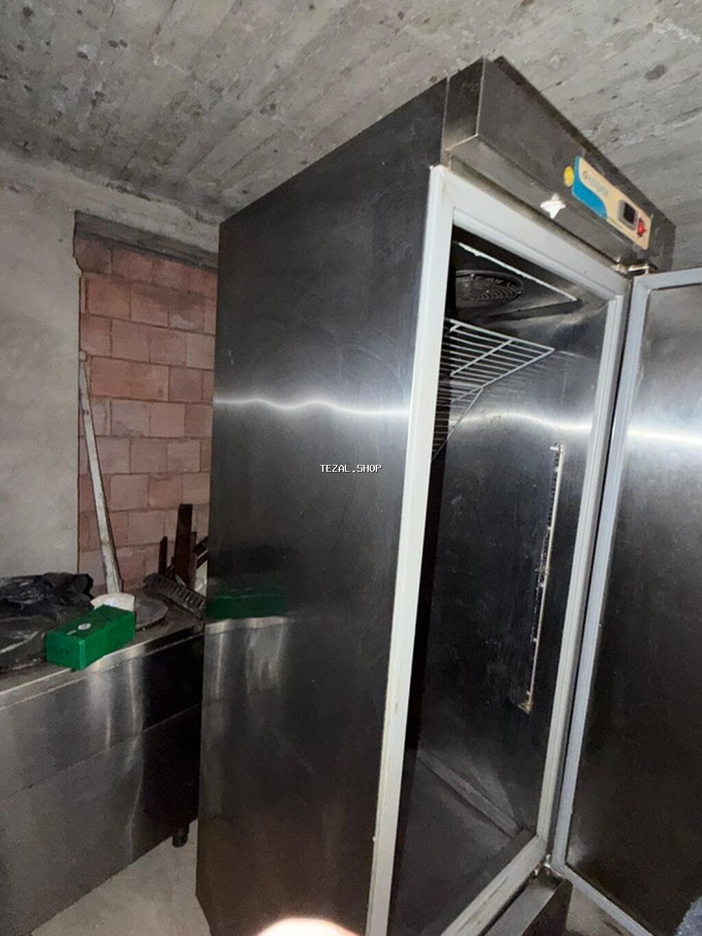 Peşəkar paslanmayan poladdan tək qapılı soyuducu şkaf kamera soyuducu - şəkil 4