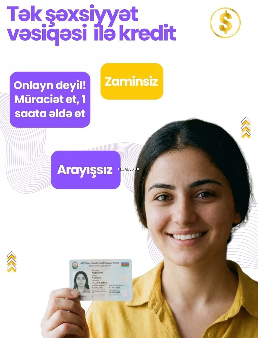 Təcili nağd pul və kredit xidməti 0773649027 vp - Kredit/nağd məbləğ - şəkil 3