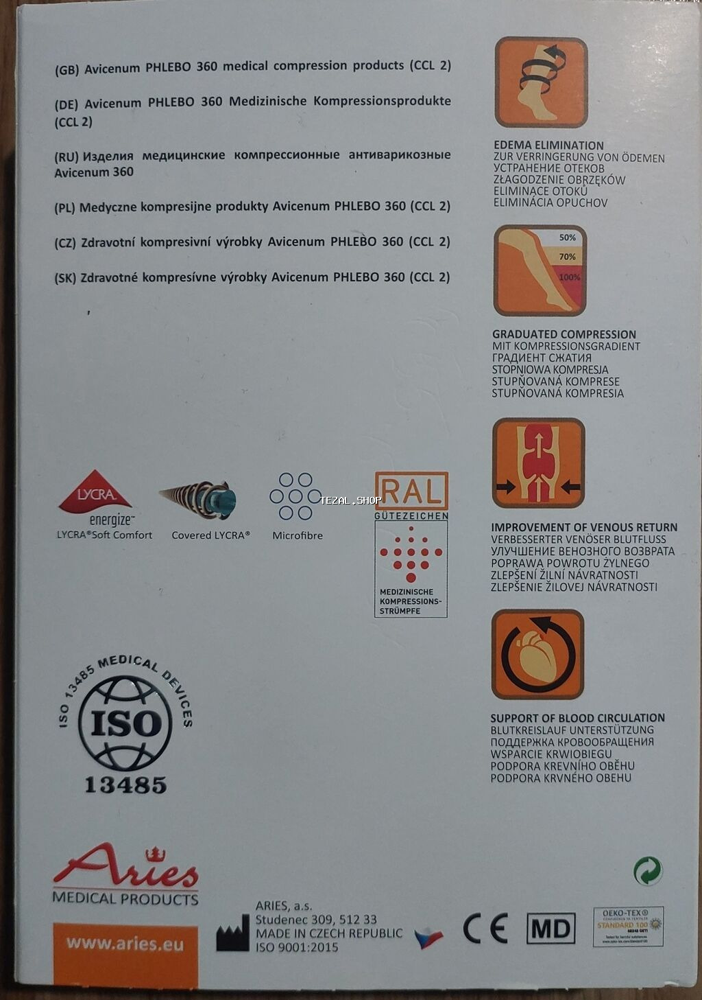 Varikoz üçün corab.
Avropa məhsuludur.
apteklərdə 100 azndir - şəkil 2