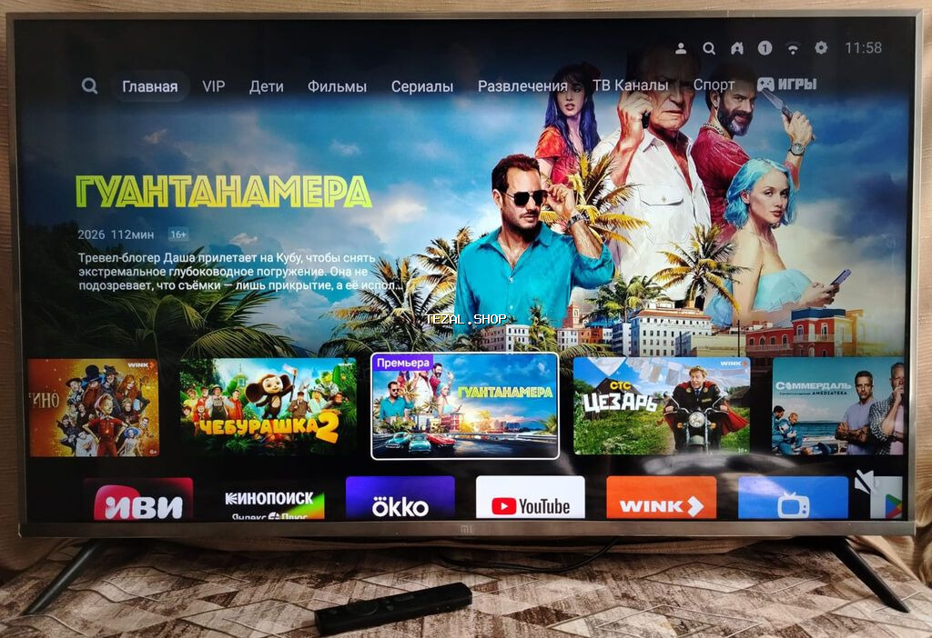 İşlənmiş Televizor Xiaomi LED ekran 43" 4K (3840x2160)