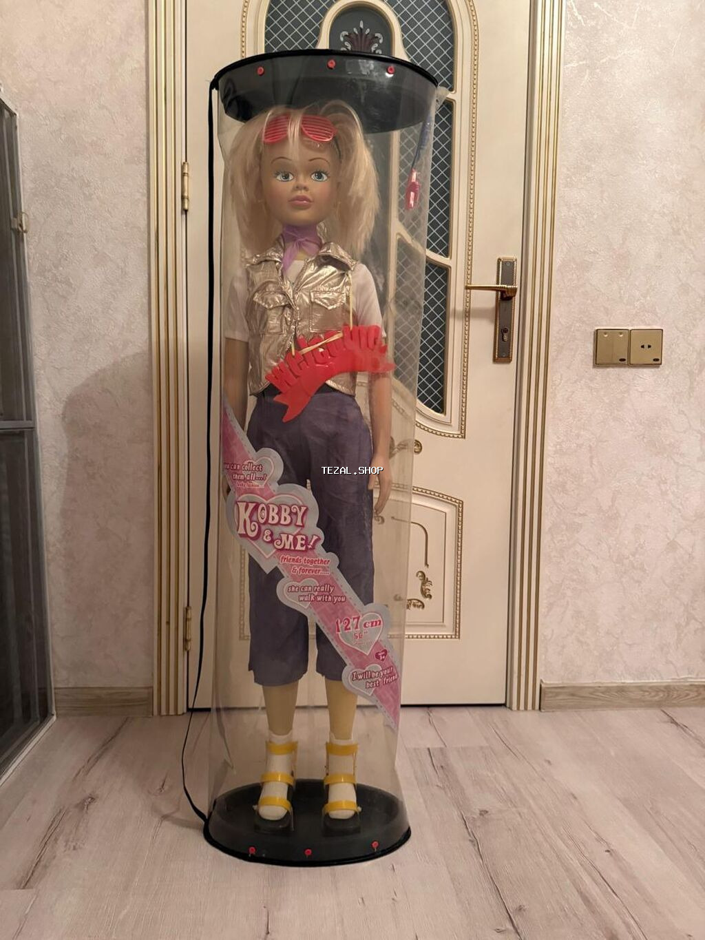 Kobby & Me interaktiv böyük kukla 👧✨ 127 sm boyda, sahibinin