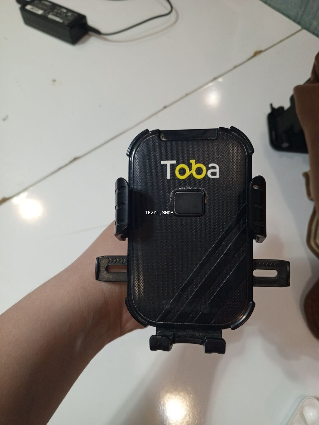 Toba velosiped üçün telefon tutacağı - Sükan borusuna bərkidilən - şəkil 2
